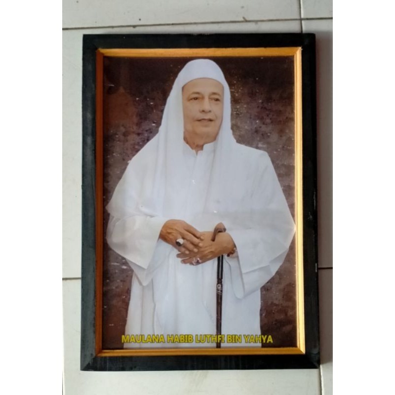 Jual Poster HABIB LUTHFI BIN YAHYA Plus Bingkai Ukuran 53×35 | Shopee ...