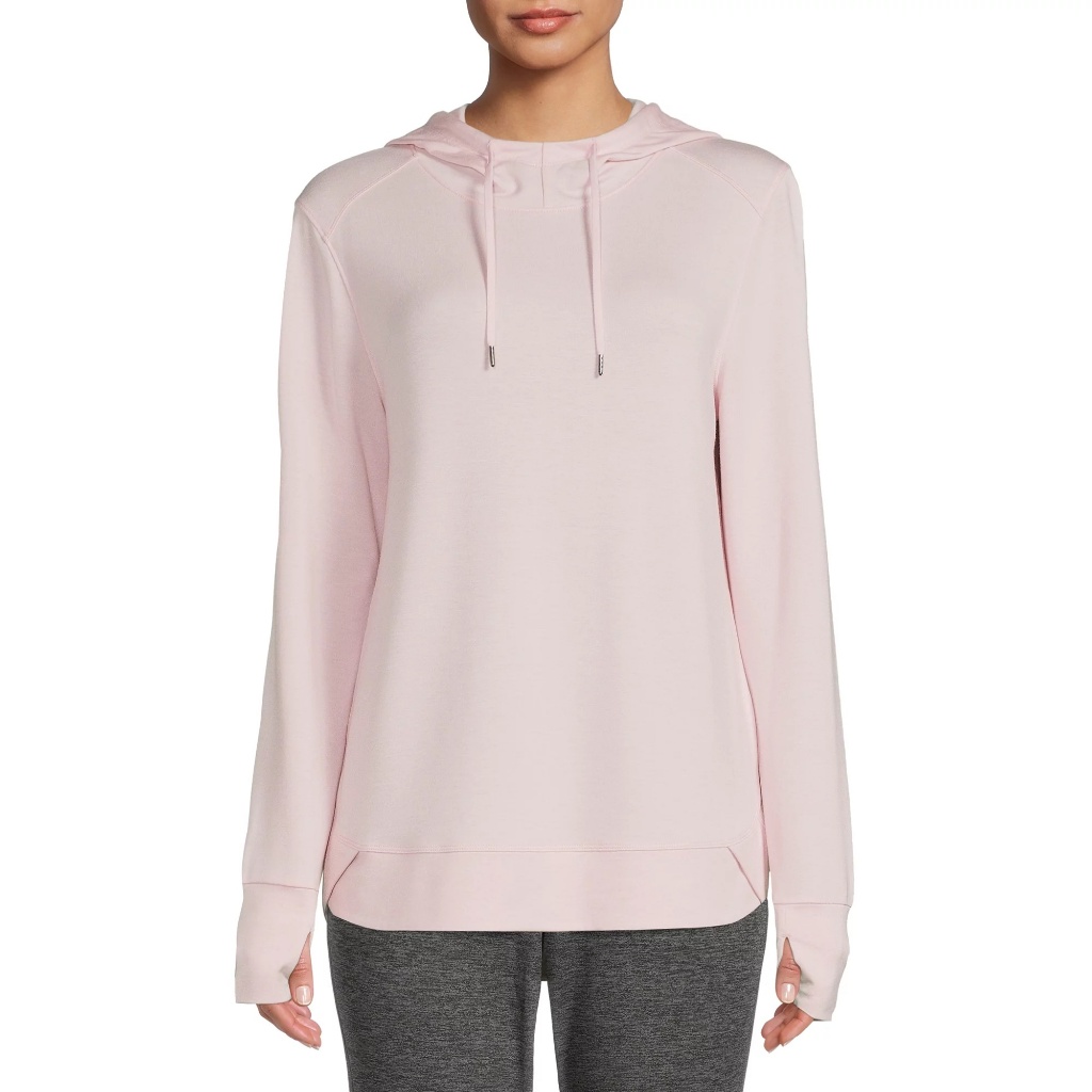 Jual Athletic Works Women s Athleisure Mock Neck Hoodie 4555 Shopee Indonesia