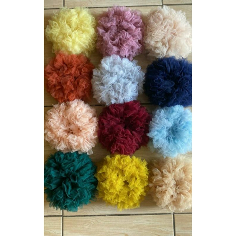 Jual Scrunchie Hijab Tile Premium | Shopee Indonesia