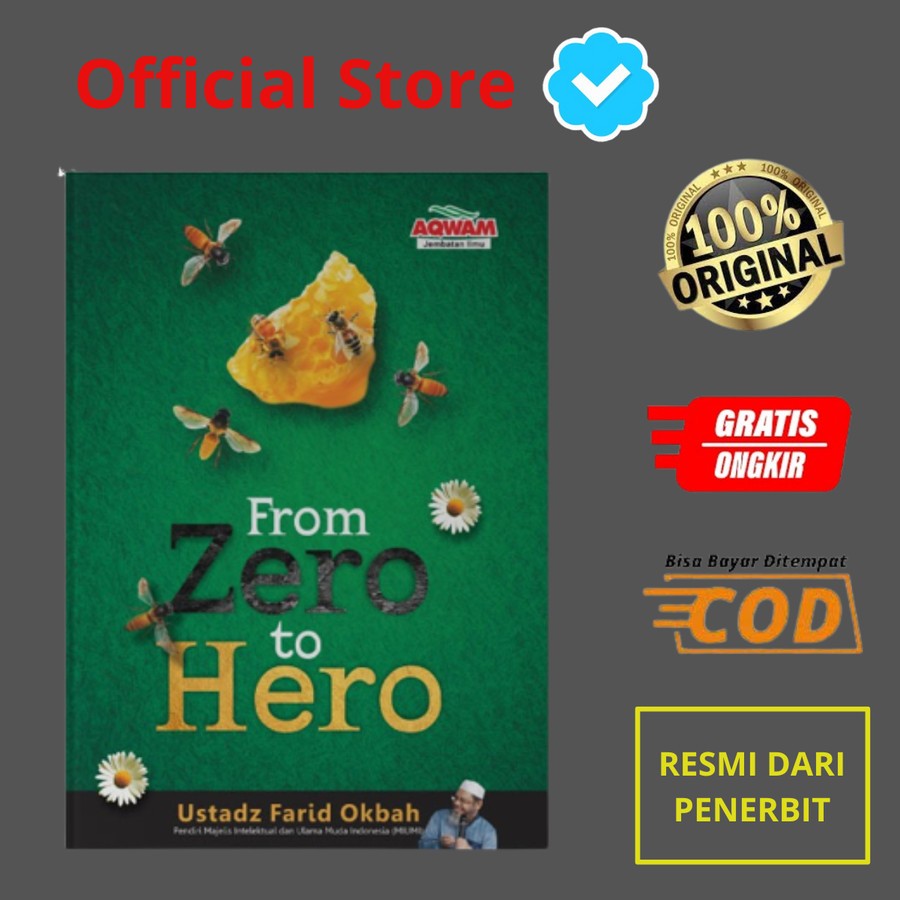 Jual Buku From Zero To Hero Ustadz Farid Ahmad Okbah Shopee Indonesia