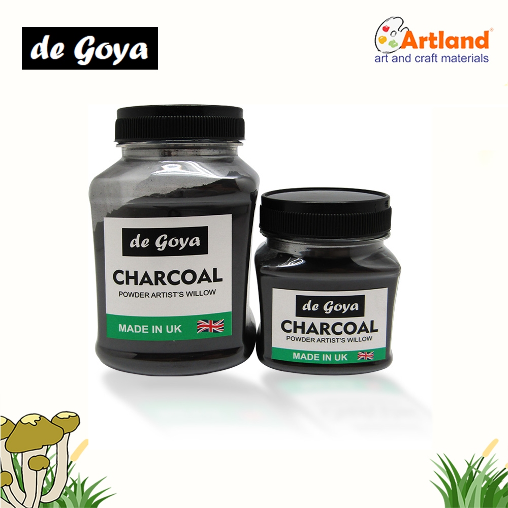 Jual DeGoya Charcoal Powder – Bubuk Arang Halus untuk Media Seni Kering ...