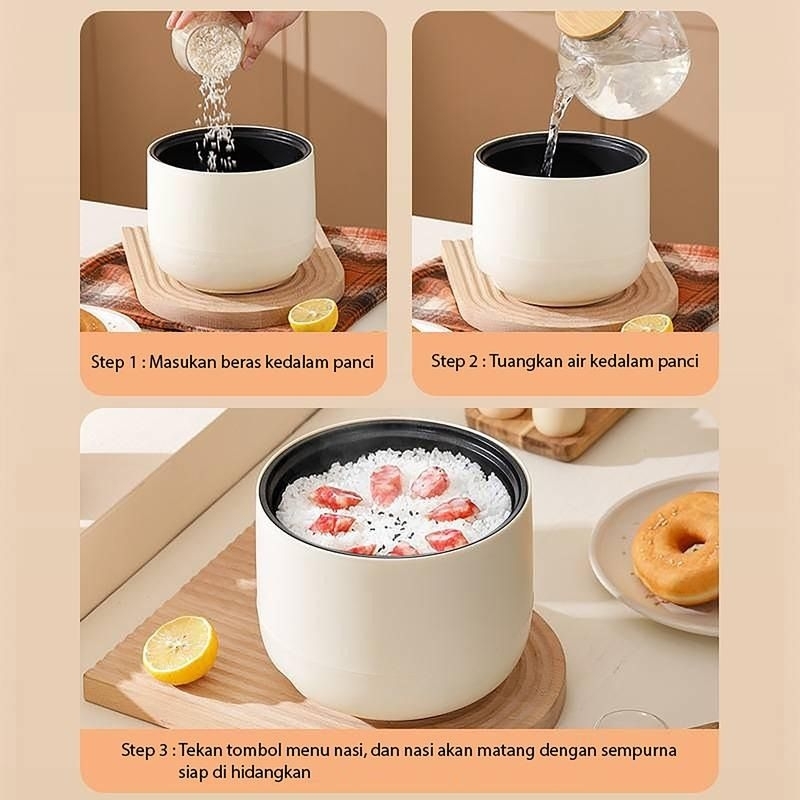 Jual [PPLUS] Magic com mini 1.5 Liter Anti Lengket Serbaguna Rice ...