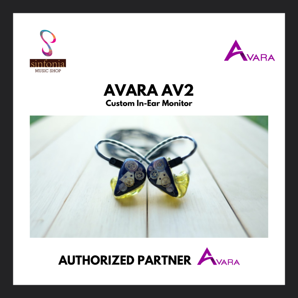 Jual Earphone Custom IEM Avara AV2 (Universal Version) | Shopee