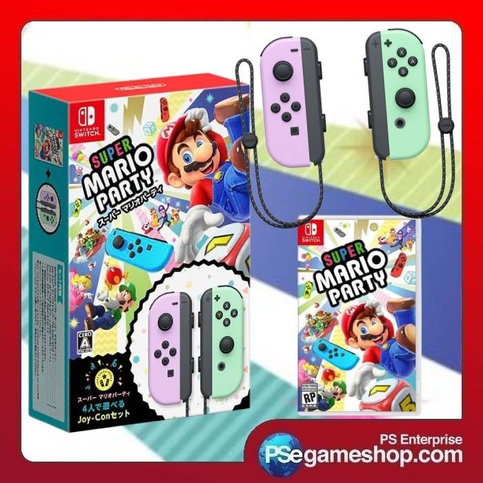 Nintendo Switch Super + Joy-Con Pair Pastel Purple/pastel