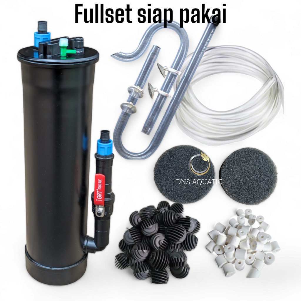 Jual Filter Canister DIY Fullset PH 2600 External Filter Aquascape