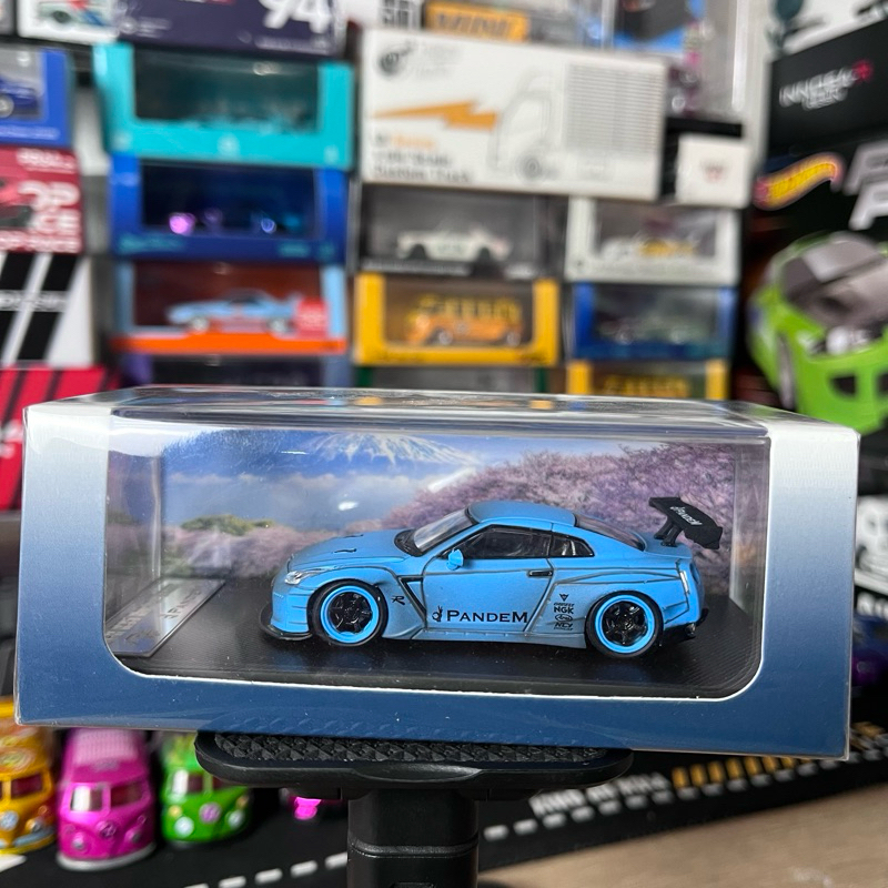Jual FUJI Nissan GTR R35 Pandem Rocket Bunny LBWK Liberty Walk Biru ...