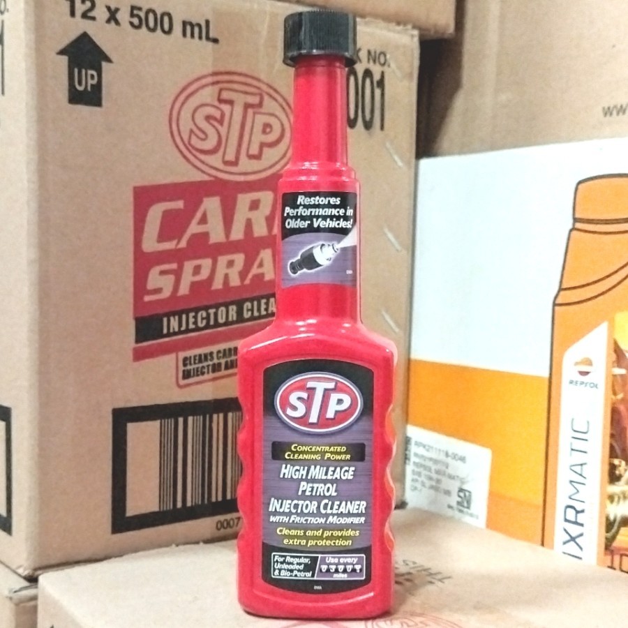 Jual STP High Mileage Petrol Injector Cleaner Pembersih Injektor ...