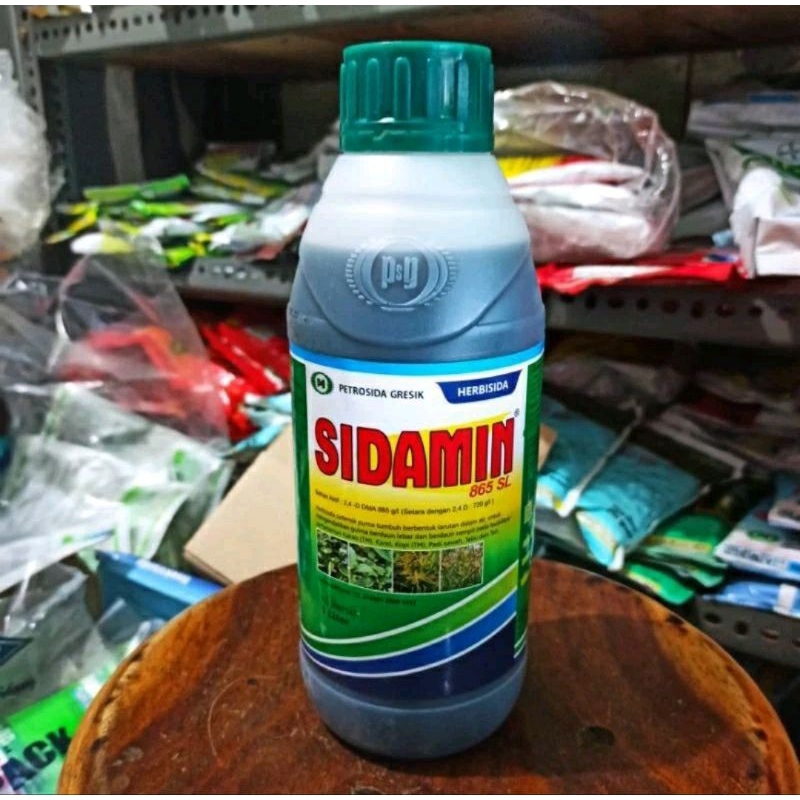 Jual Herbisida SIDAMIN 865 SL 1 LITER - Sistemik Selektif Daun Lebar ...