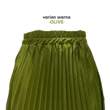 Rok Plisket (Super Premium) Rok Plisket Warna