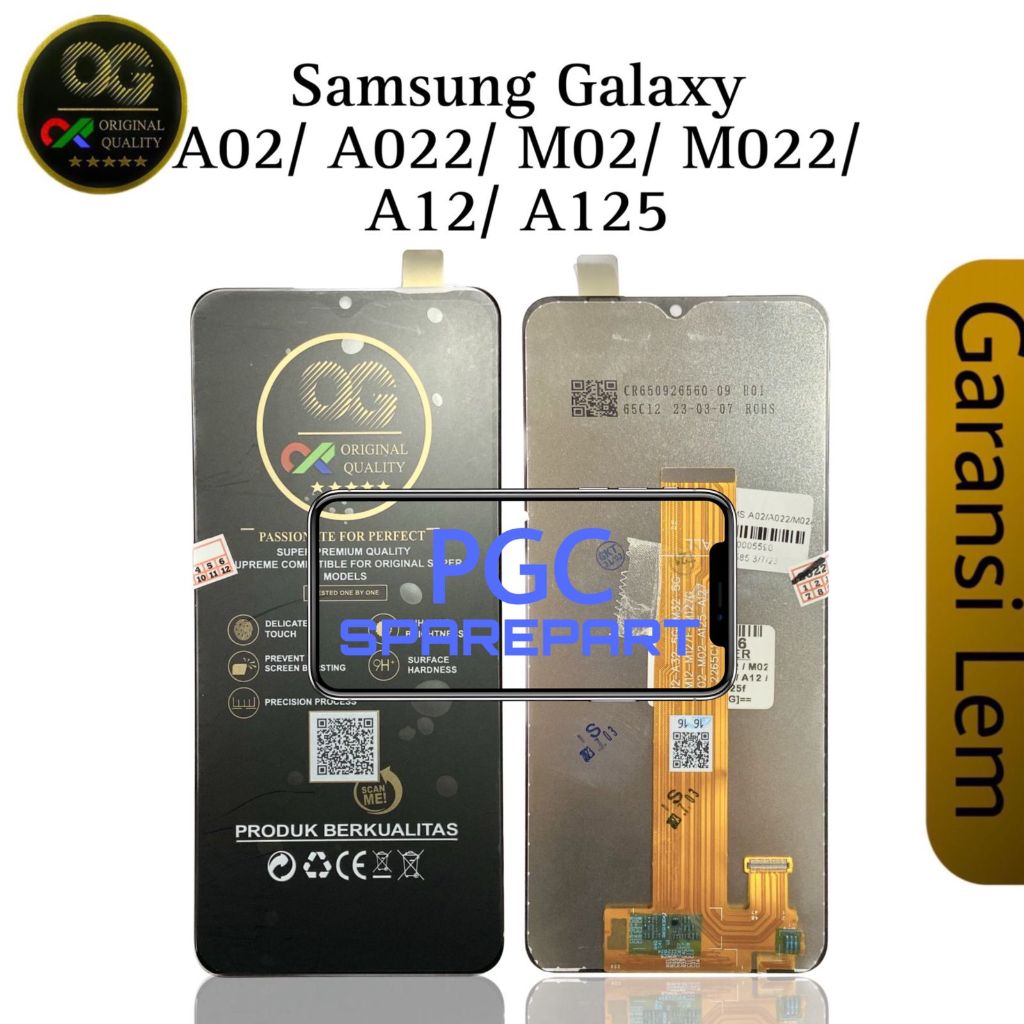 Jual ORIGINAL SUPER OG - LCD Touchscreen Fullset Samsung Galaxy A02 ...