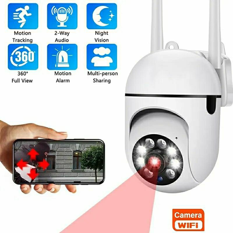 Jual IP Cam V380Pro Kamera PTZ MINI 8MP CCTV Wifi Hasil Jernih Bagus