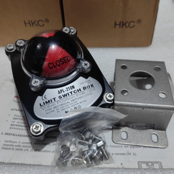 Jual Unik HKC LIMIT SWITCH BOX APL-210N VALVE POSITION INDICATOR ...