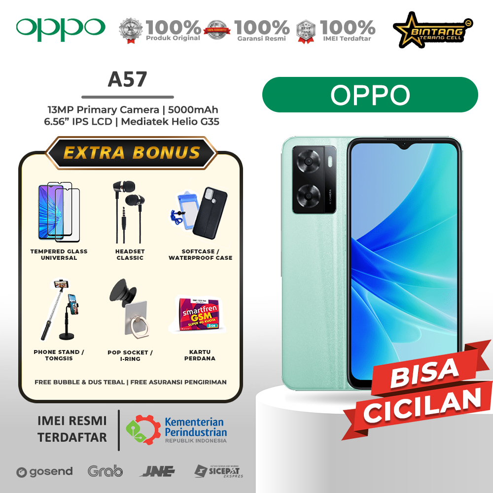 Jual [promo]Handphone Oppo A57 OPPO A57 ram 4/64gb extended 4gb & 4/128 ...