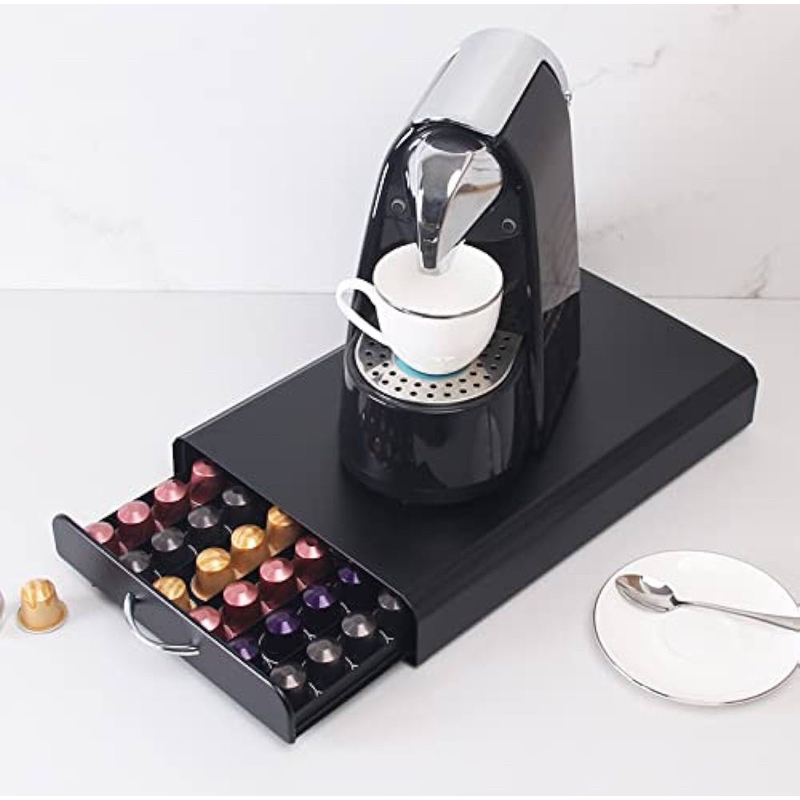 Jual Nespresso Capsule Drawer Holder Storage Rack / Tempat Mesin Kopi