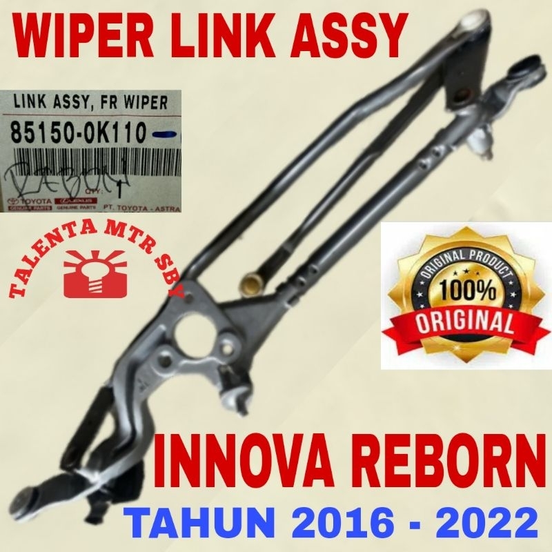 Jual ORIGINAL TOYOTA. WIPER LINK ASSY INNOVA REBORN / VENTURER / STANG ...