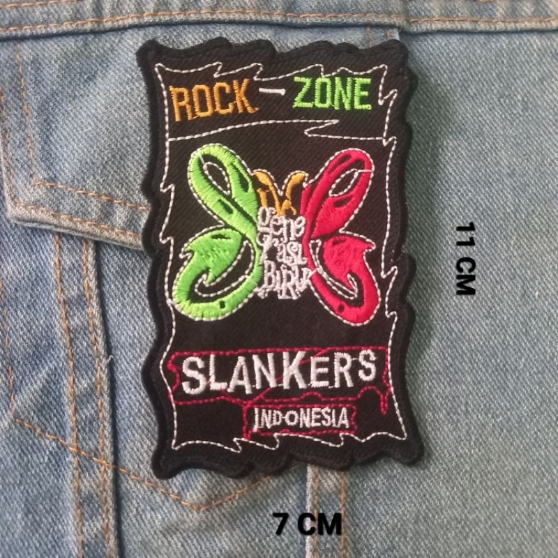 Jual BORDIR/EMBLEM SLANK UKURAN SEDANG | Shopee Indonesia