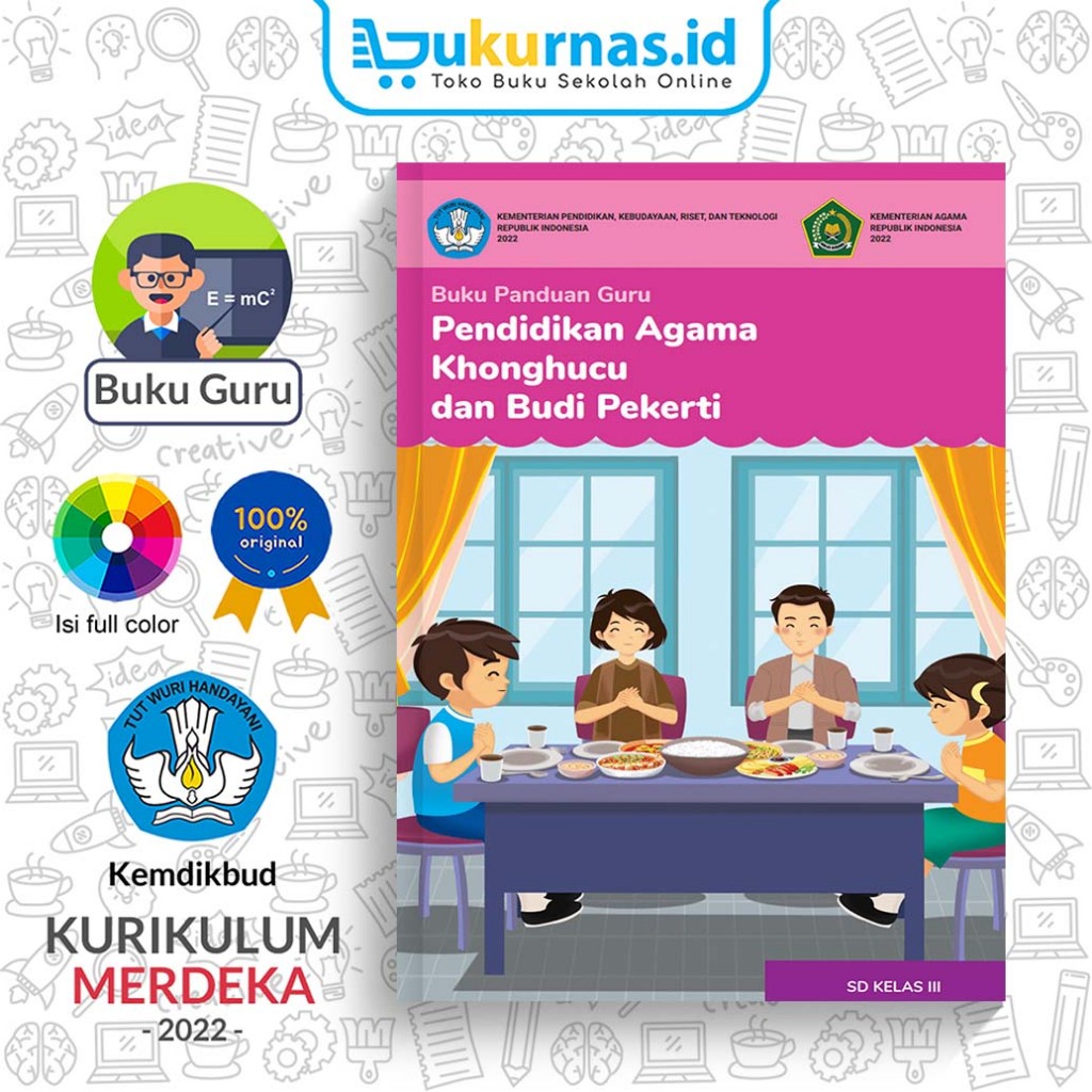 Jual Buku Panduan Guru Pendidikan Agama Khonghucu SD Kelas 3 Kurikulum ...