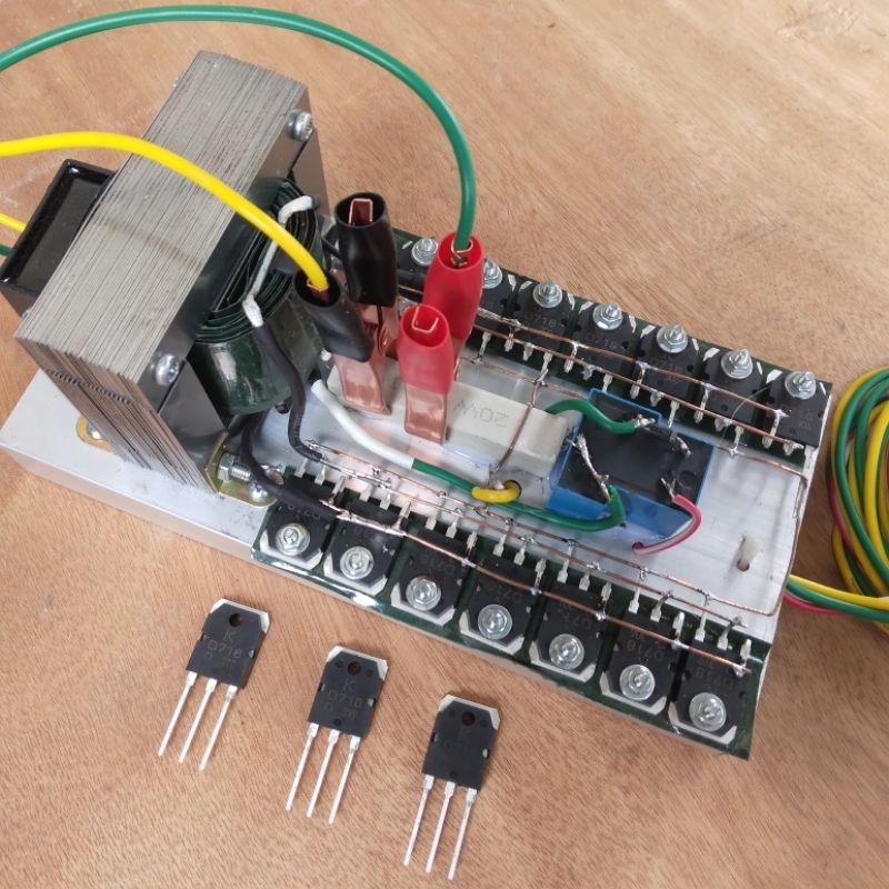 Jual power inverter electric pac 14 transistor D718 original | Shopee ...