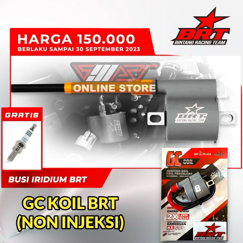 Jual KOIL BRT RACING CG COIL COIL BRT KARBULATOR (NON INJEKSI) | Shopee ...