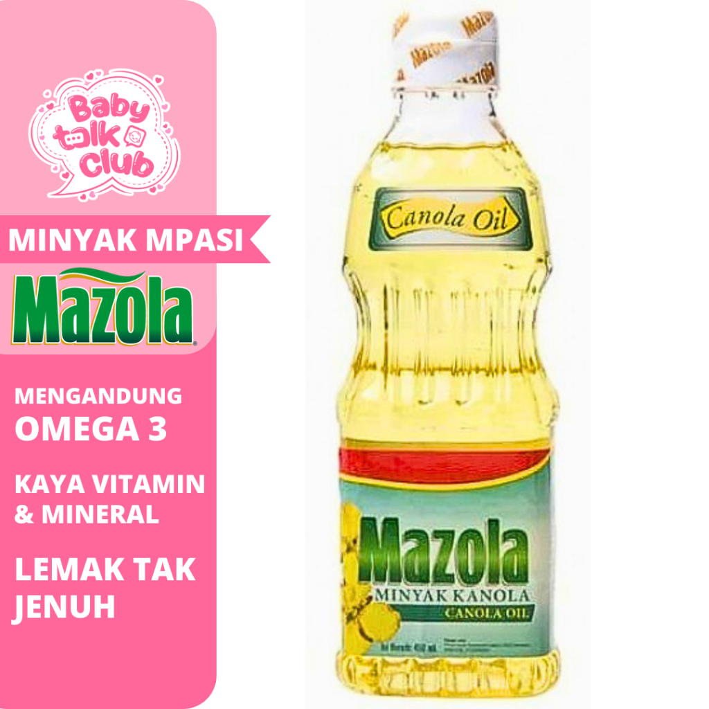 Jual Mazola Canola Oil Lemak Tambahan Mpasi Minyak Kanola Premium