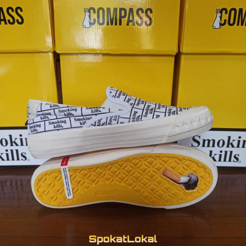 Jual Sepatu Compass X Fxxking Rabbits Fr2 Smoking Kills Low, High ...