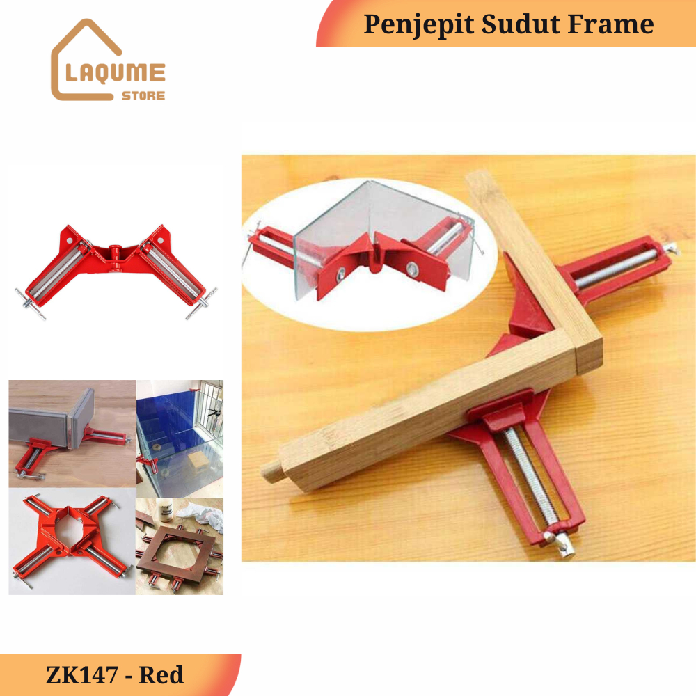 Jual Taffware Corner Clamp Penjepit Sudut Frame Kayu Angle 90 Derajat ...