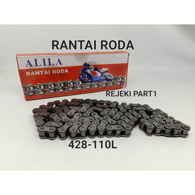 Jual RANTAI RODA 428-110L RANTAI GEAR GIR ONLY (ALILA) | Shopee Indonesia