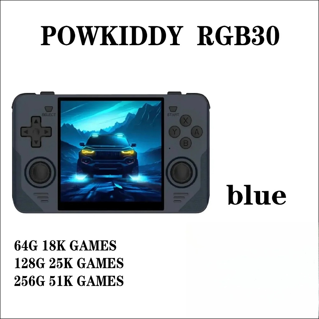 Powkiddy RGB30 (16gb・Blue)_1 - Nintendo Switch