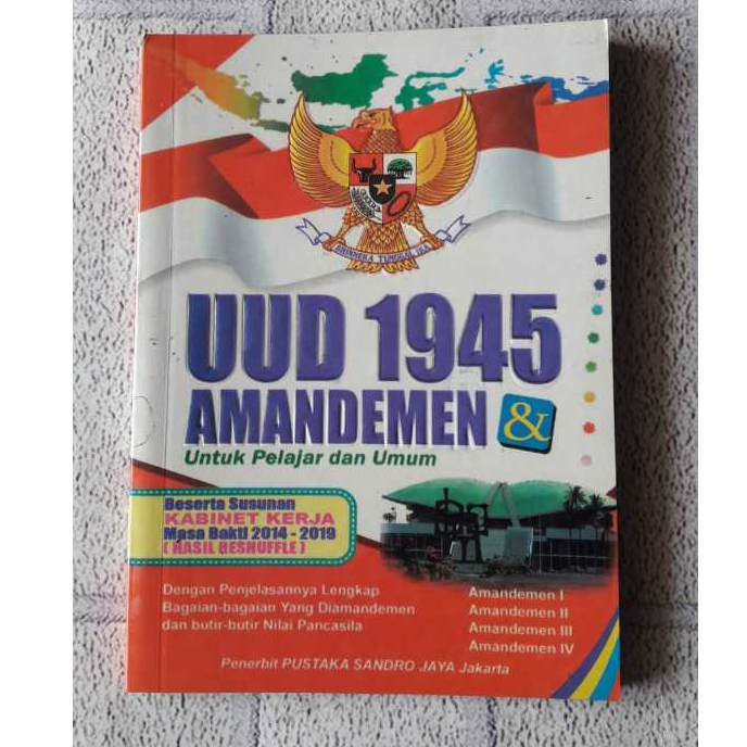 Jual Buku Saku UUD 1945 Amandemen Cocok Untuk Pelajar Dan Umum | Shopee ...