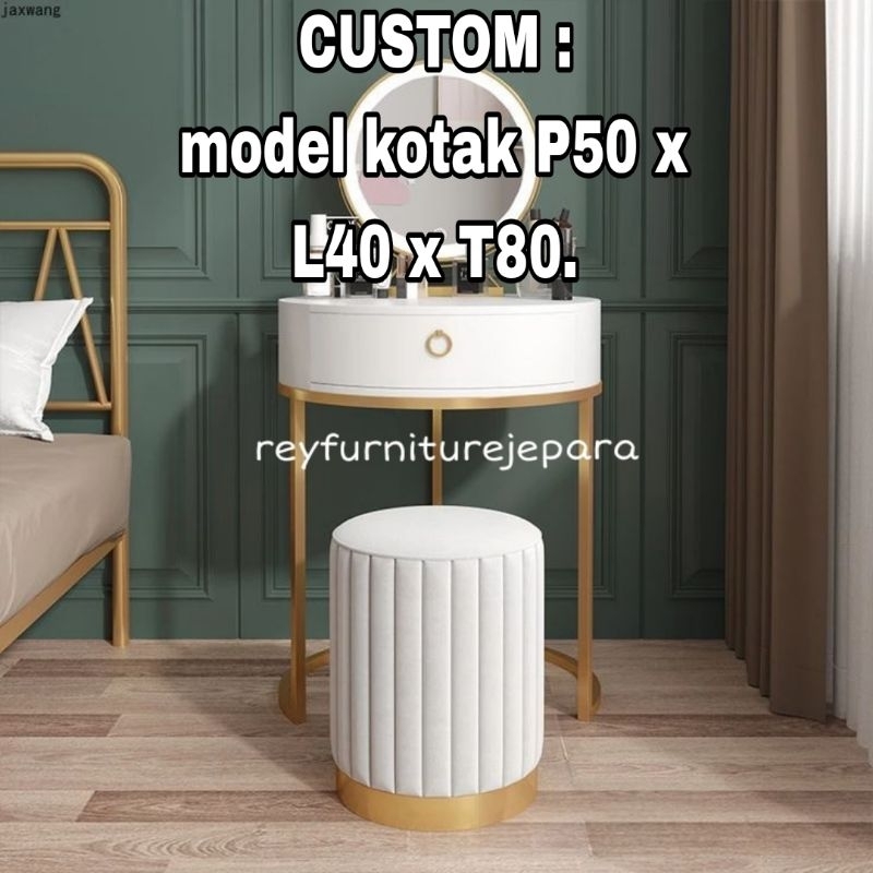 Jual MEJA RIAS CUSTOM | Shopee Indonesia