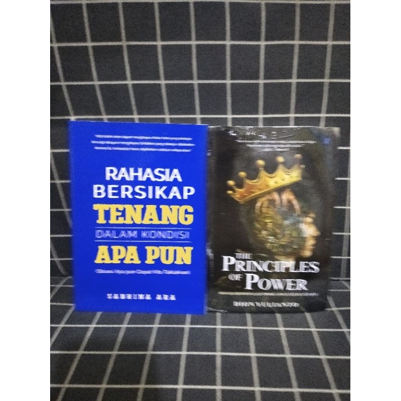 Jual Sepakat 2 Buku Rahasia Bersikap Tenang Dalam Kondisi Apa Pun & The ...