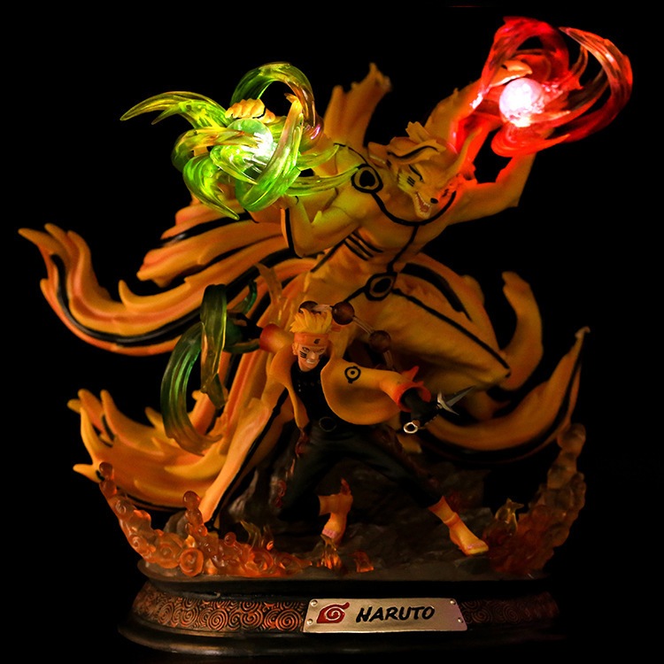 Jual (LED) Action Figure Naruto Rikudo Kurama TOP Studio | Shopee Indonesia