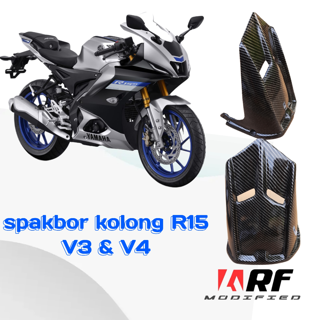 Jual Spakbor kolong R15 V3 VVa Model R1 M Topi huger R15 M v4 Carbon ...