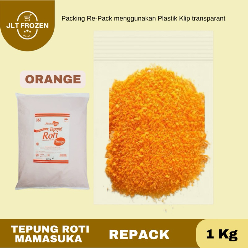 Jual Tepung Roti MamaSuka REPACK White/ Orange/ Mix - 1kg | Shopee ...