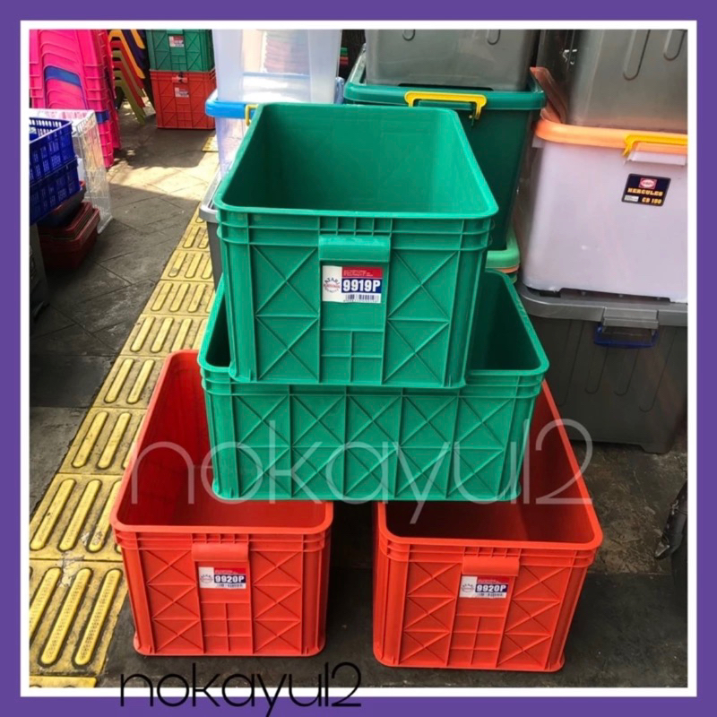 Jual CONTAINER BOX INDUSTRI 9919P - 9920 P ATARI / KERANJANG INDUSTRI ...