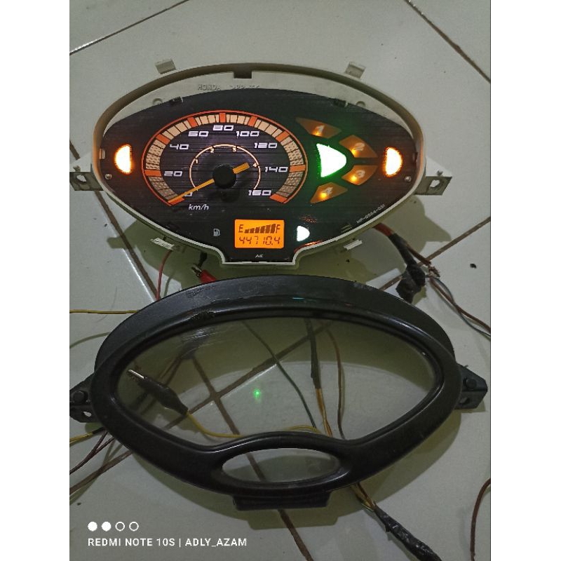 Jual speedometer oddometer kilometer HONDA KARISMA X /KARISMA D soket
