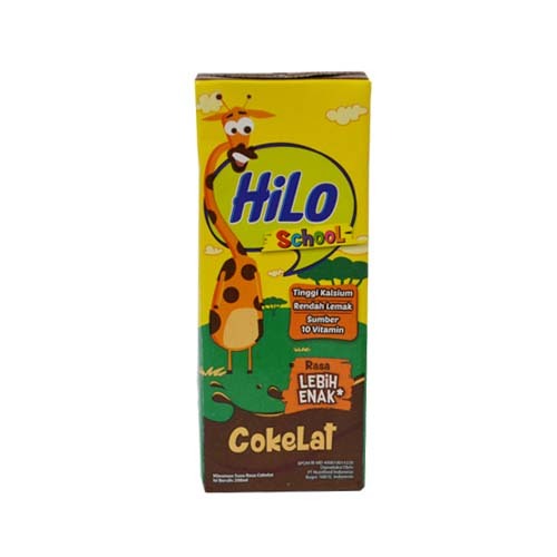 Jual Susu HiLo school cokelat 200 ml | Shopee Indonesia