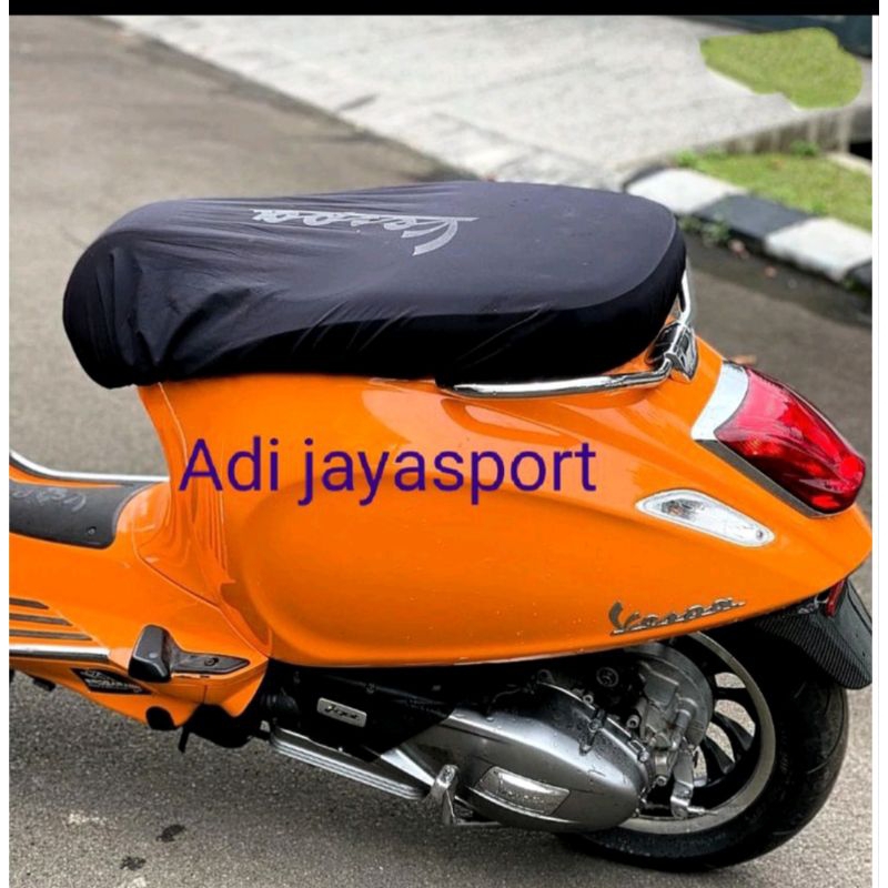 Jual cover jok sarung jok motor vespa matic Piaggio universal LX S Lxv
