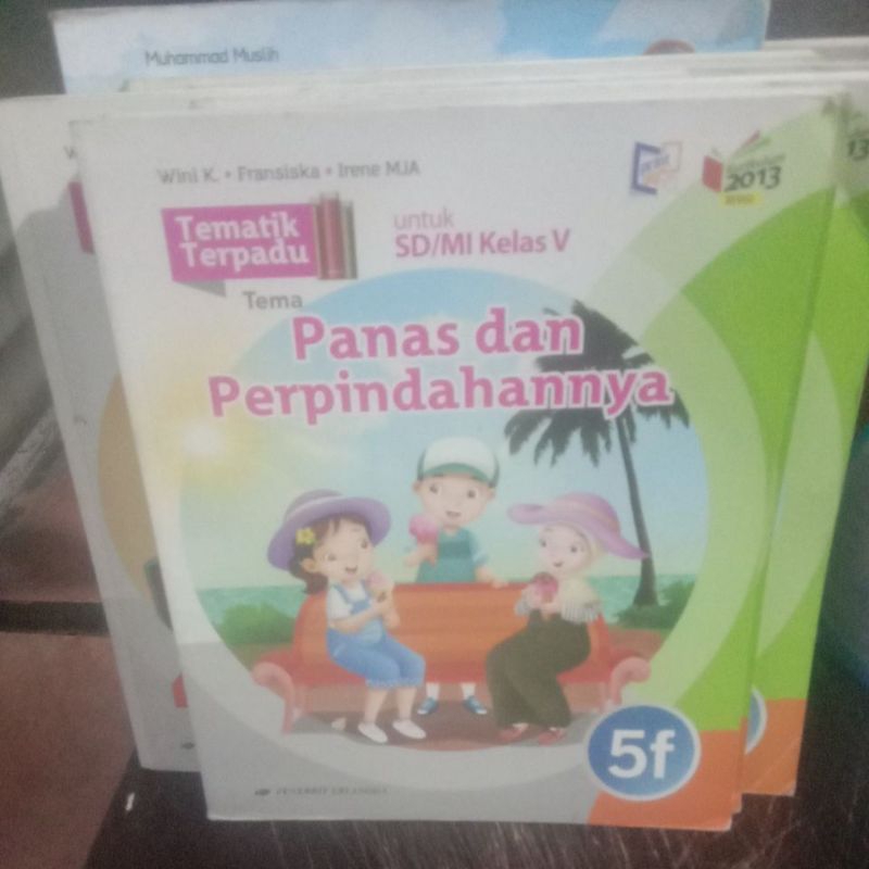 Jual BUKU TEMATIK TERPADU TEMA 5F UNTUK SD KELAS 5(PANAS DAN ...