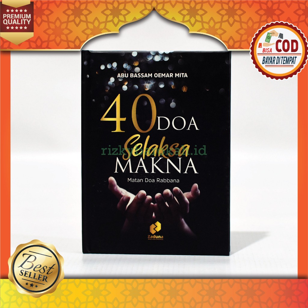 Jual Buku 40 Doa Selaksa Makna Matan Rabbana Ringkasan A Letter To ...