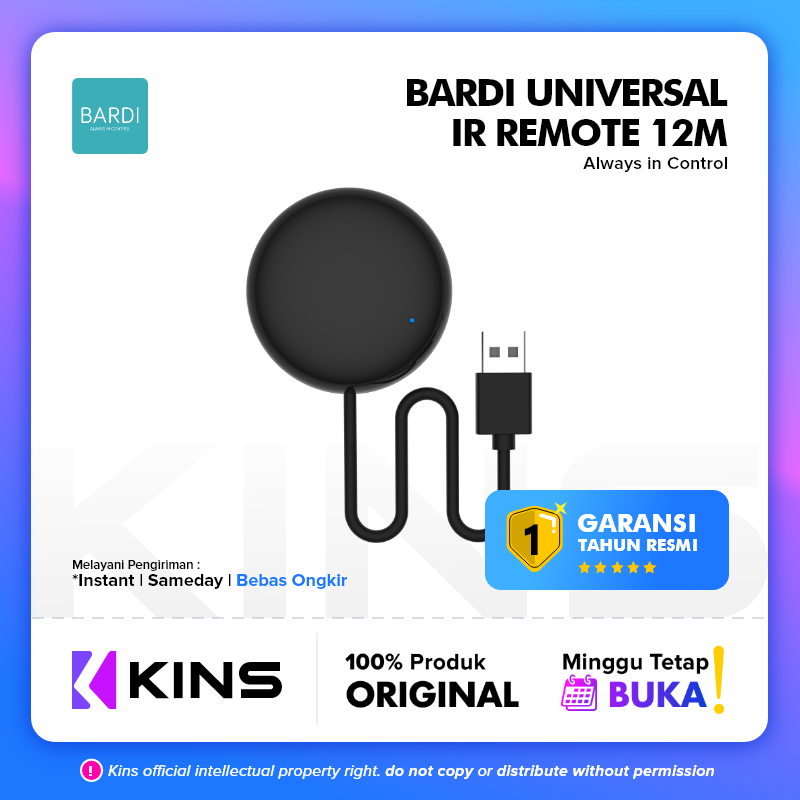 Jual BARDI Smart UNIVERSAL IR REMOTE Wifi Wireless IoT For Home ...