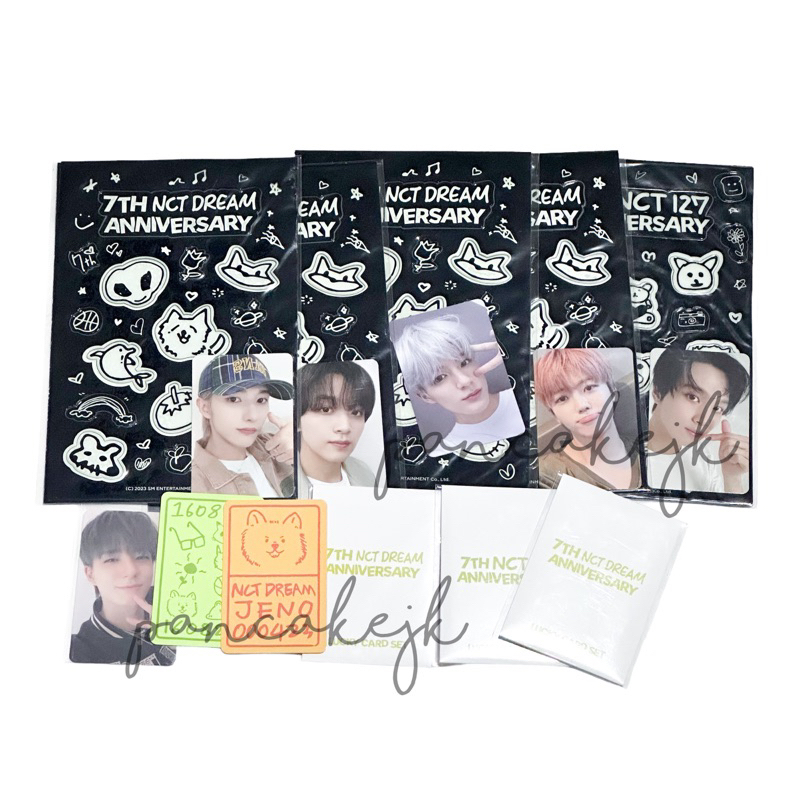 Jual [ pelunasan / ready ] nct dream 127 6th 7th anniversary md