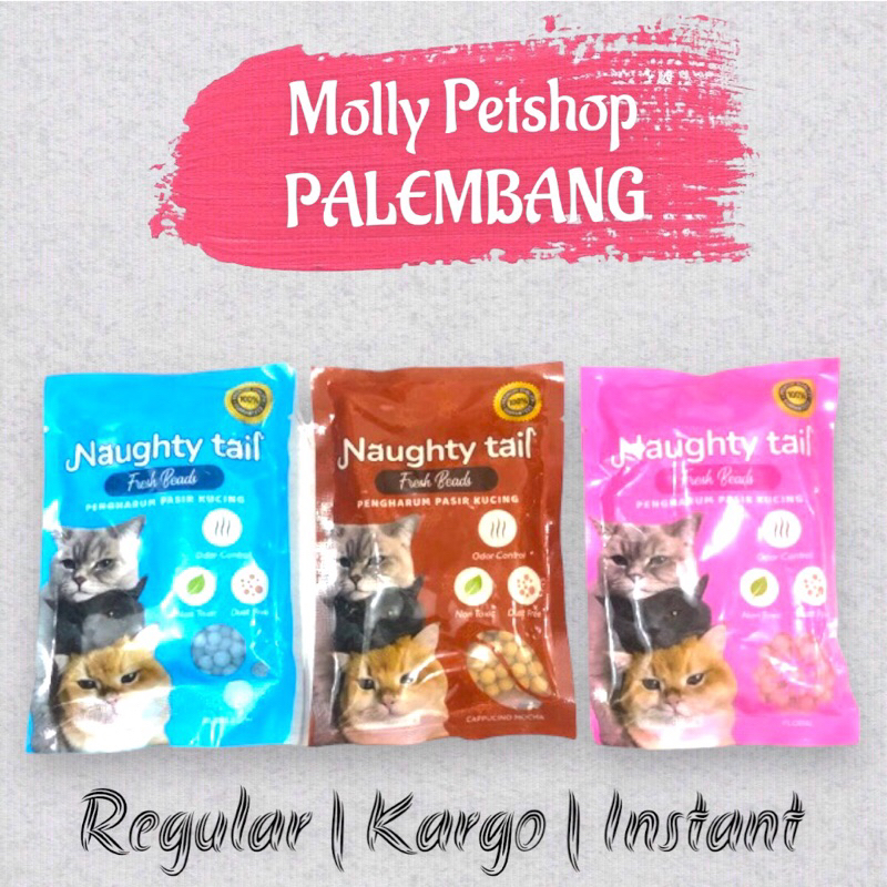 Jual Pengharum Pasir Kucing Naughty Tail Gram Shopee Indonesia