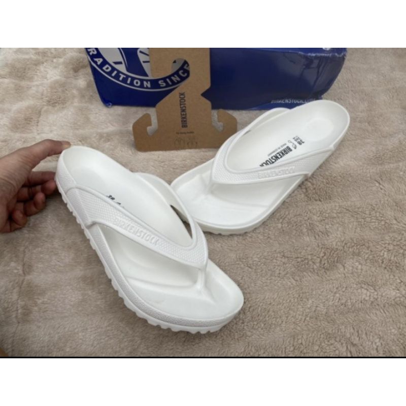 birkenstock honolulu white