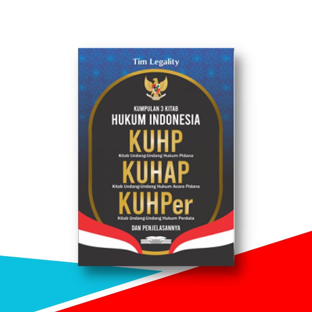 Jual Buku Hukum , Kumpulan 3 Kitab Hukum Indonesia KUHP, KUHAP