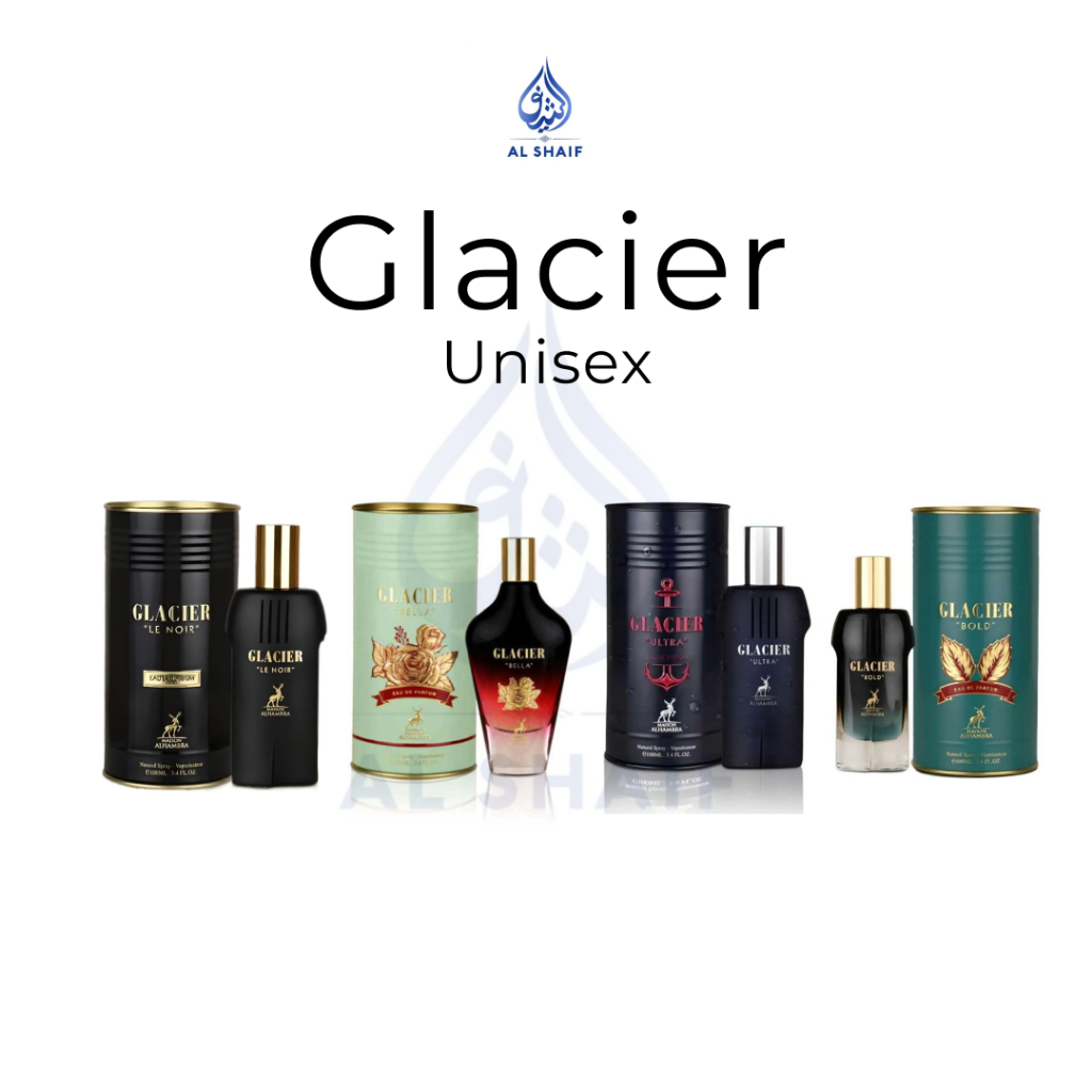 Jual Parfume Glacier Bold Glacier Ultra Glacier Bella Glacier La Noir EDP 100ml MAISON