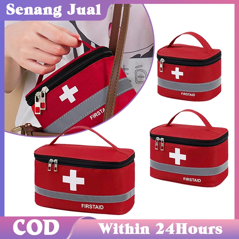 Jual First Aid Kit Medicine Bag Portabel Nurse Kit Tas P3K Medis Travel