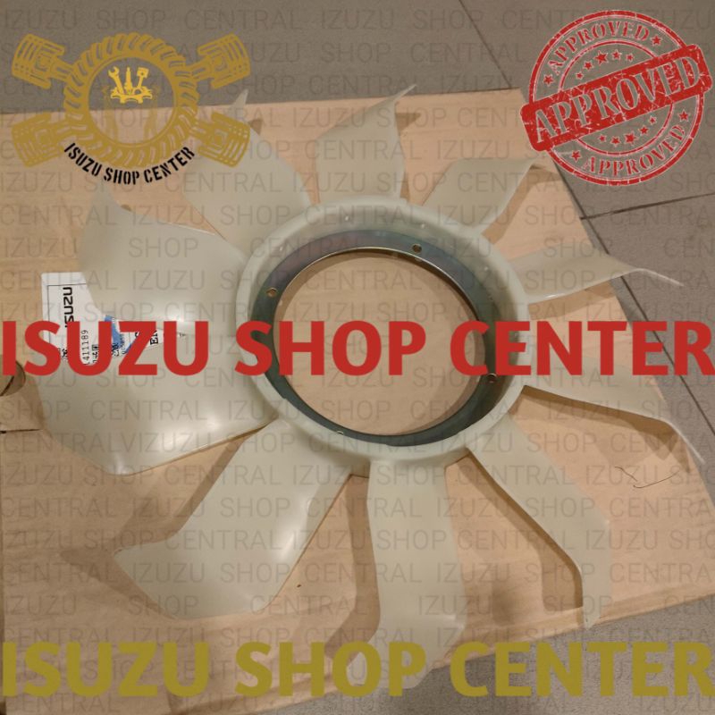 Jual KIPAS PENDINGIN RADIATOR ISUZU DMAX ORIGINAL GENUINE PARTS ...