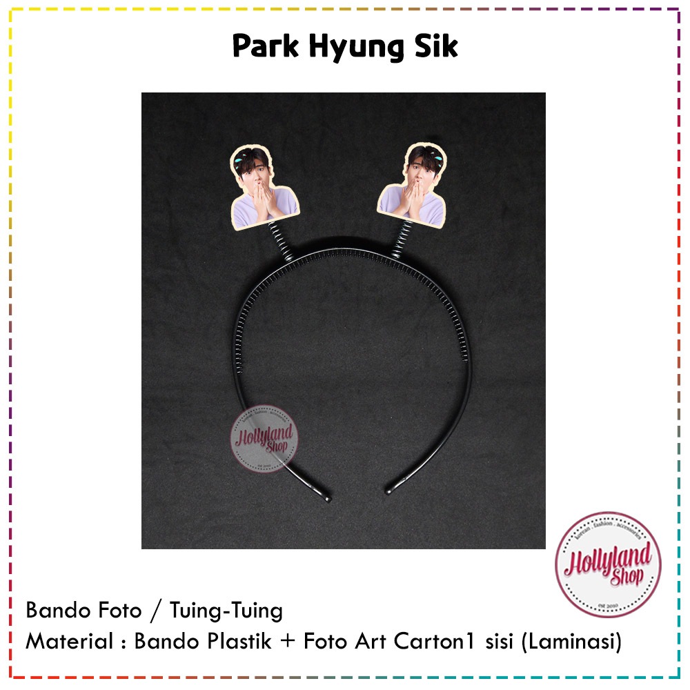Jual Bando Foto Tuing Tuing Konser Kpop Park Hyung Sik unofficial ...