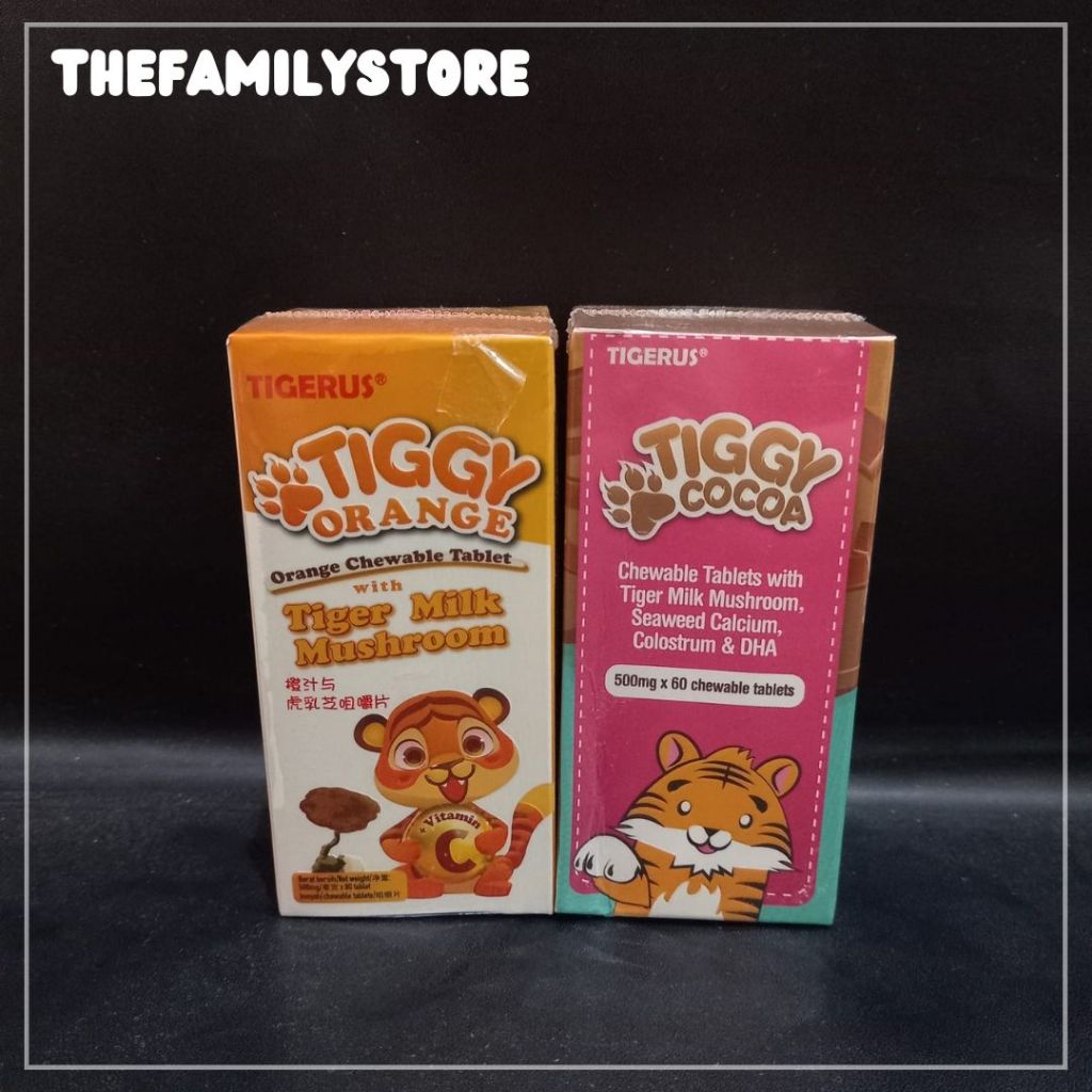 Jual Tigerus TIGGY Chewable - TIGGY ORANGE COCOA Kids Immune Support ...